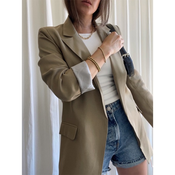 HARVEY BLAZER — In Taupe - Picture 8 of 9